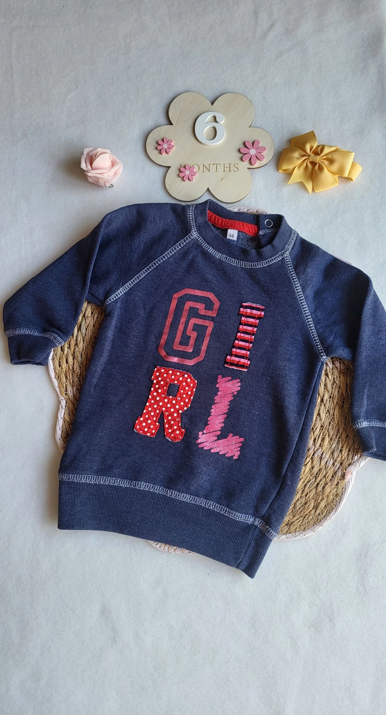 Robe sweat 👧 6 mois
